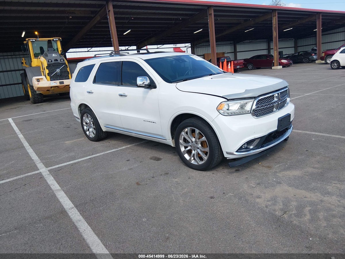2016 DODGE DURANGO CITADEL ANODIZED PLATINUM