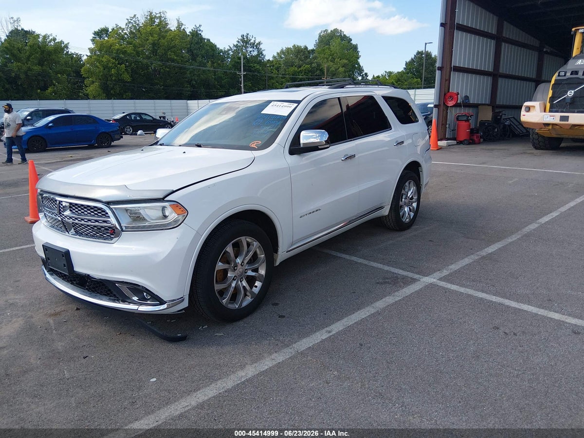 2016 DODGE DURANGO CITADEL ANODIZED PLATINUM — снимка 2