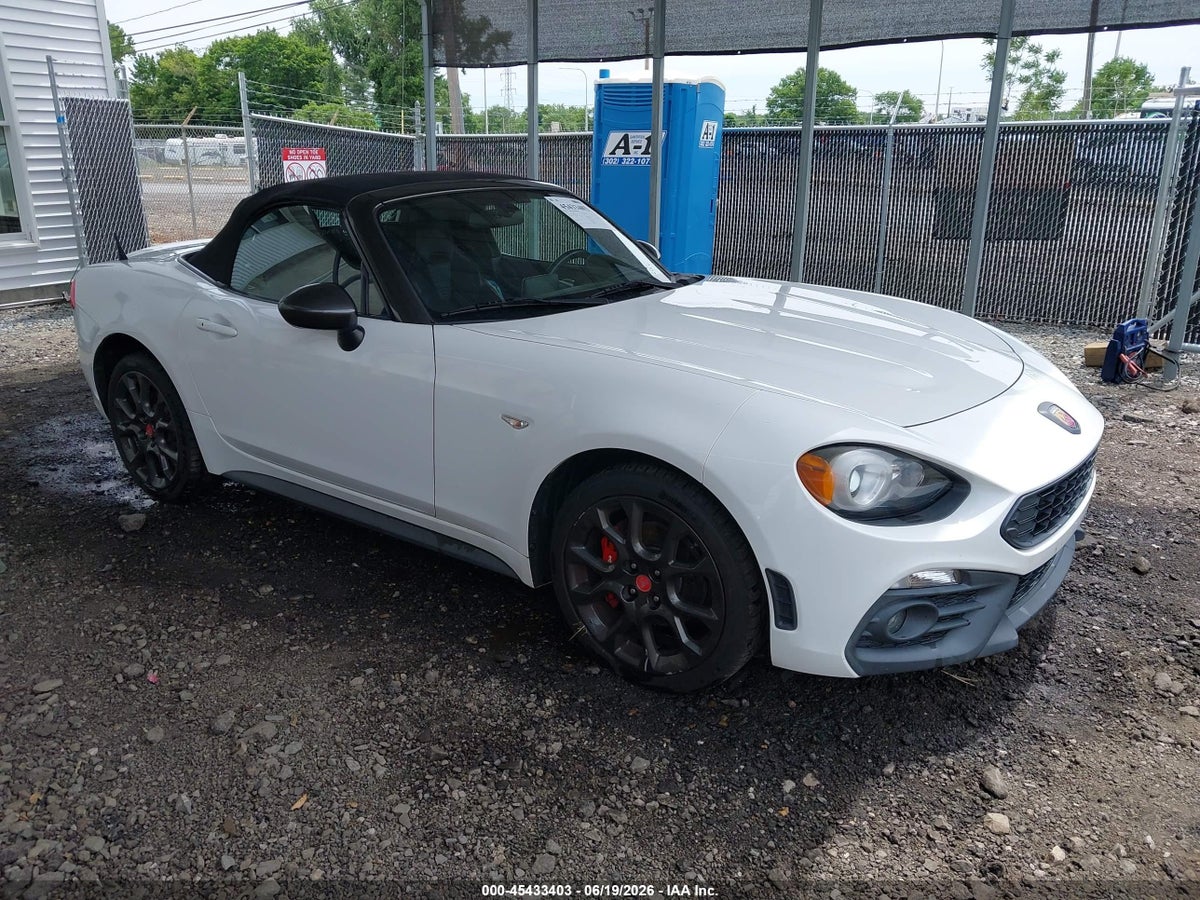 2017 FIAT 124 SPIDER ELABORAZIONE ABARTH