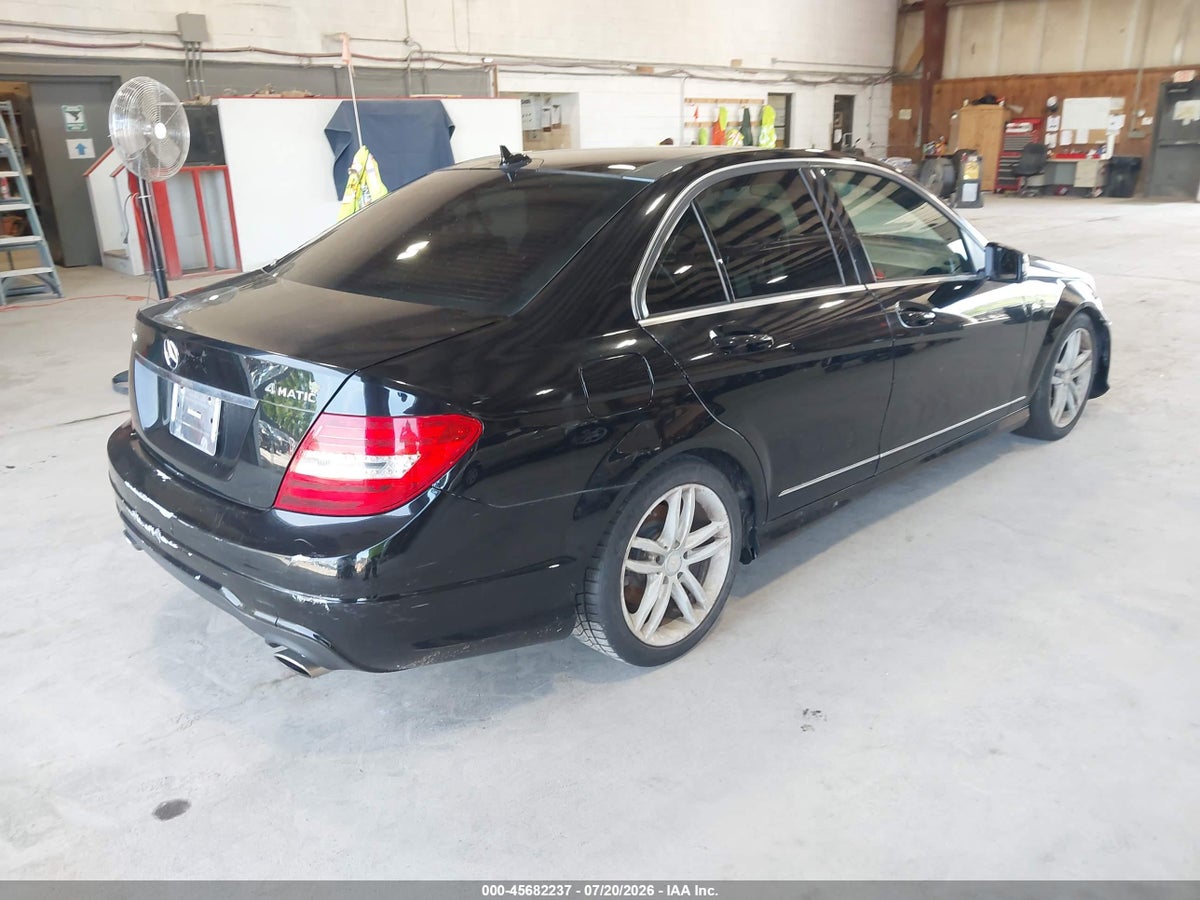 2012 MERCEDES-BENZ C 300 SPORT 4MATIC — снимка 4
