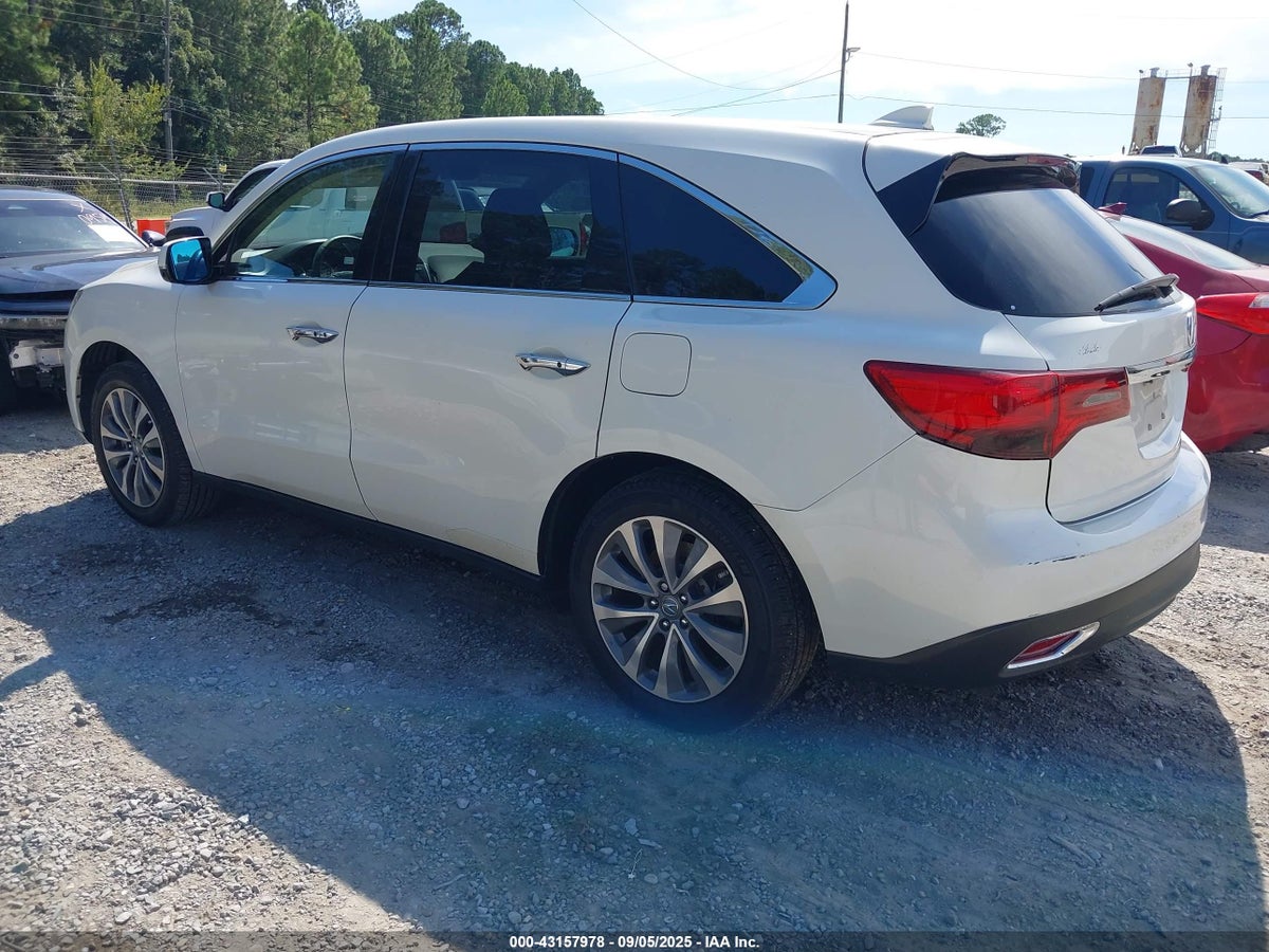 2016 ACURA MDX TECHNOLOGY ACURAWATCH PLUS PACKAGES/TECHNOLOGY PACKAGE — снимка 3