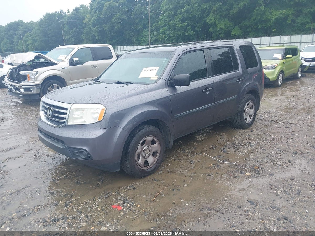 2015 HONDA PILOT LX — снимка 2
