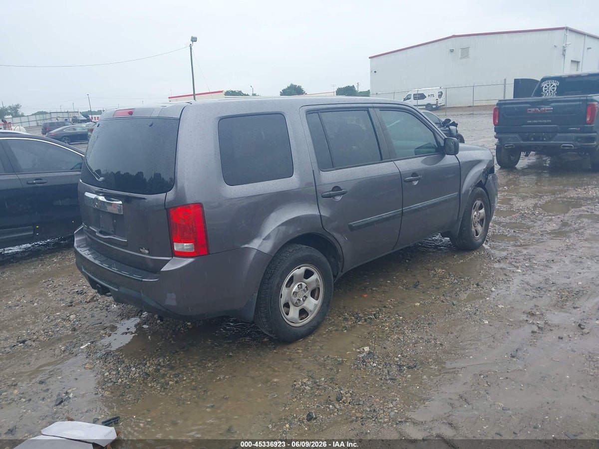 2015 HONDA PILOT LX — снимка 4