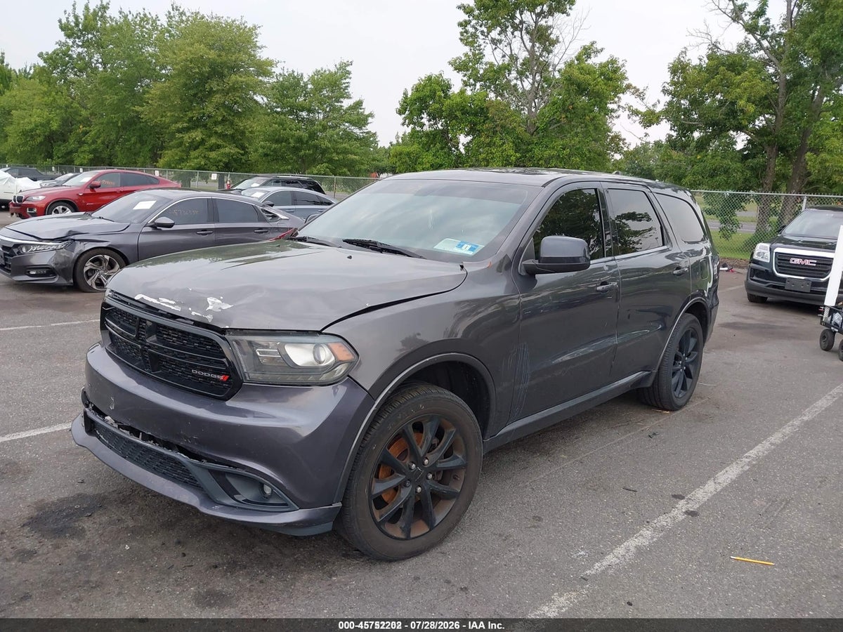2018 DODGE DURANGO SXT AWD — снимка 2