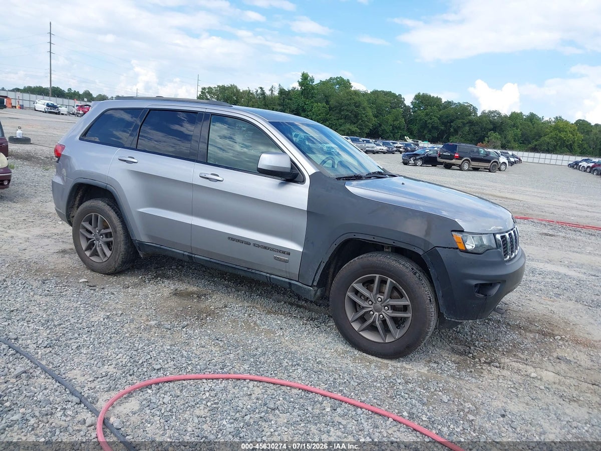 2017 JEEP GRAND CHEROKEE 75TH ANNIVERSARY EDITION 4X2