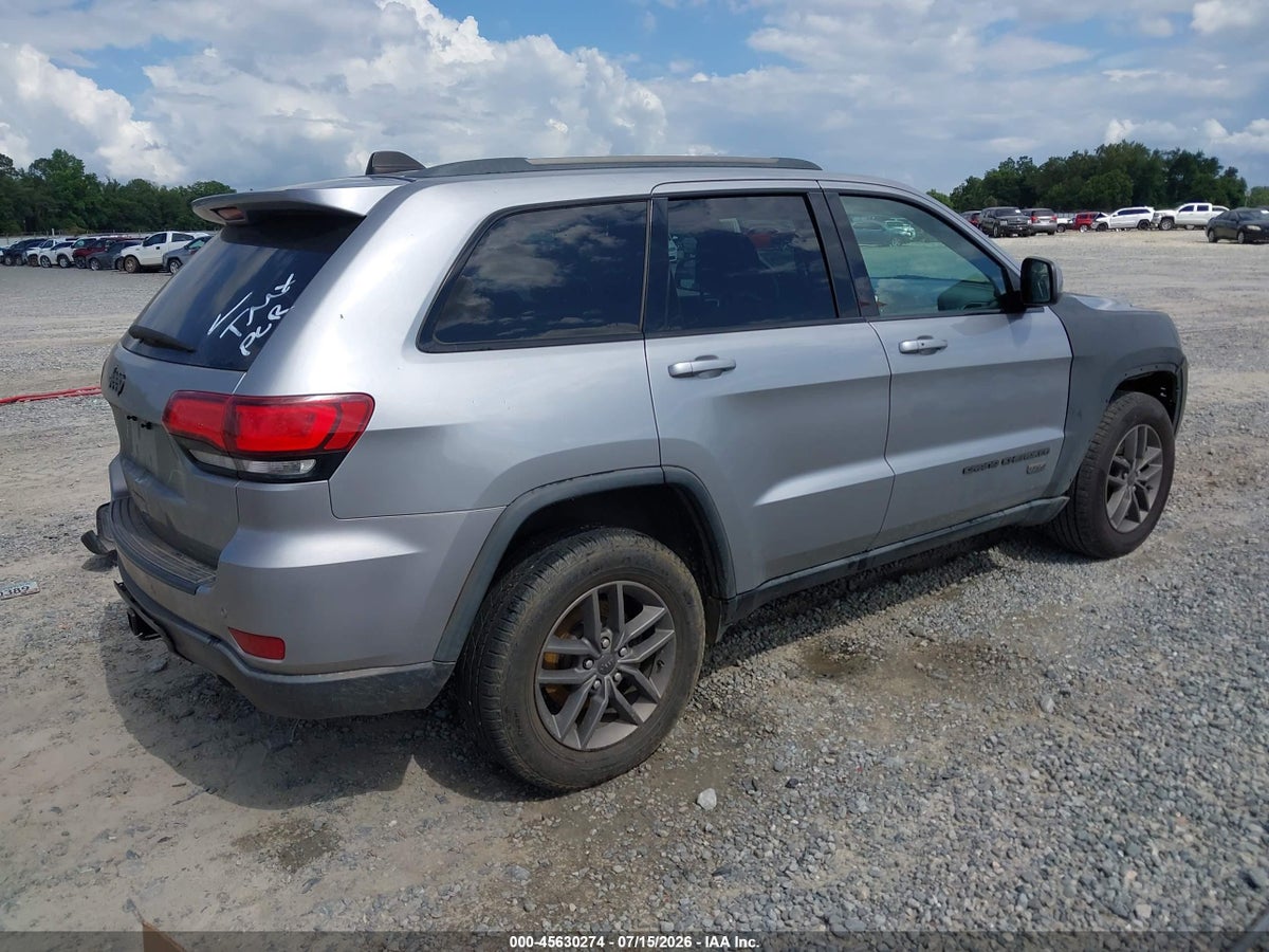 2017 JEEP GRAND CHEROKEE 75TH ANNIVERSARY EDITION 4X2 — снимка 4