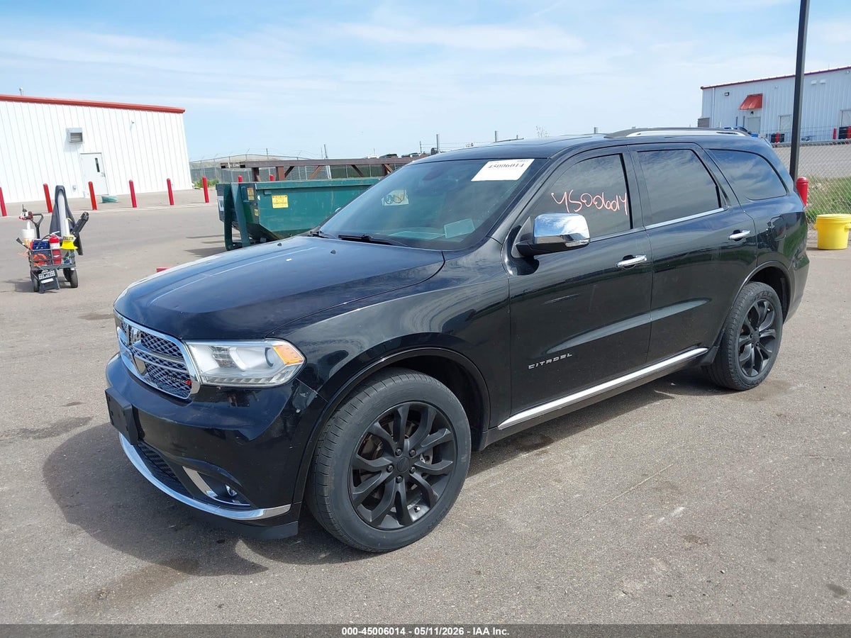 2017 DODGE DURANGO CITADEL AWD — снимка 2