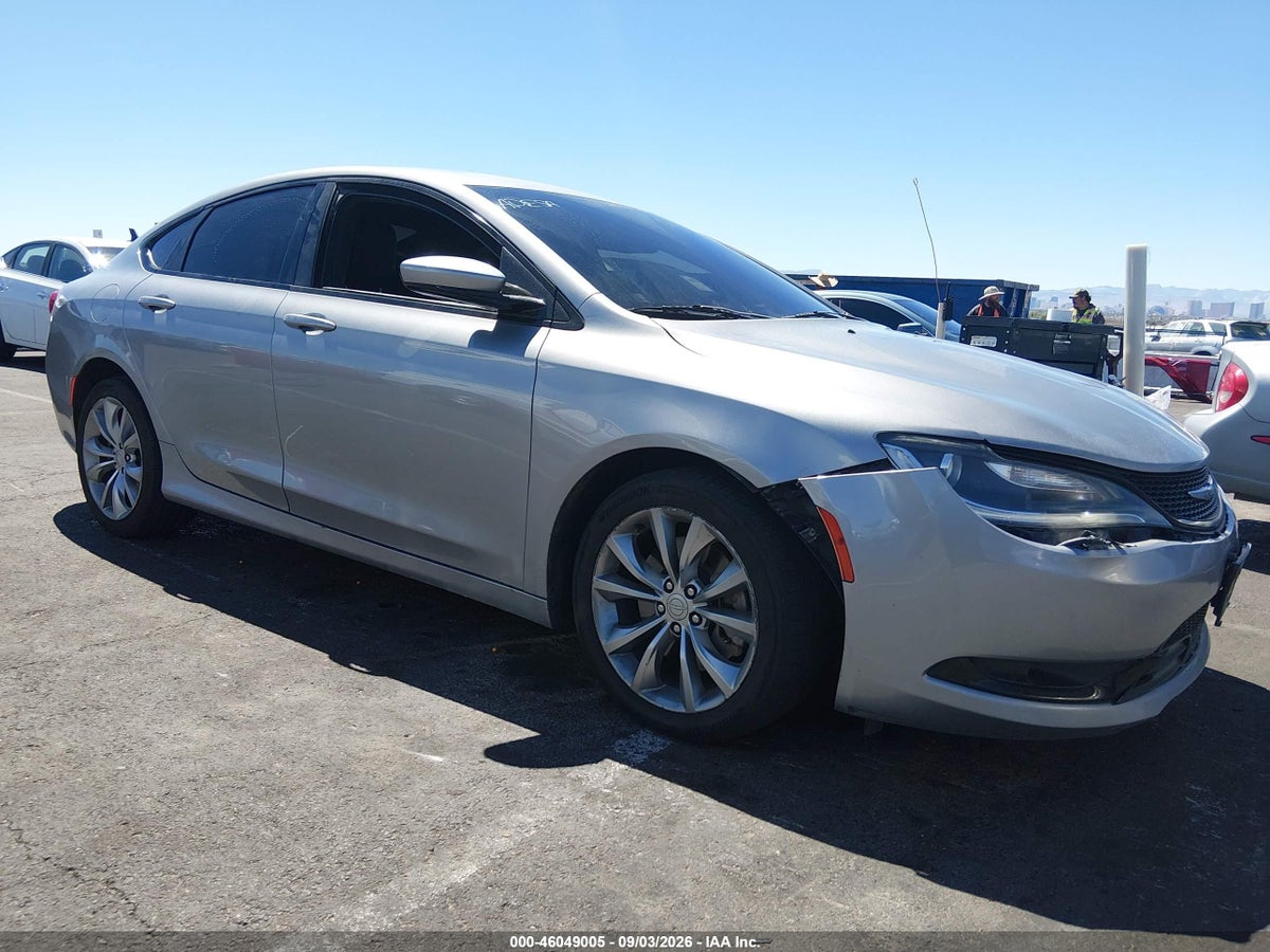 2016 CHRYSLER 200 S