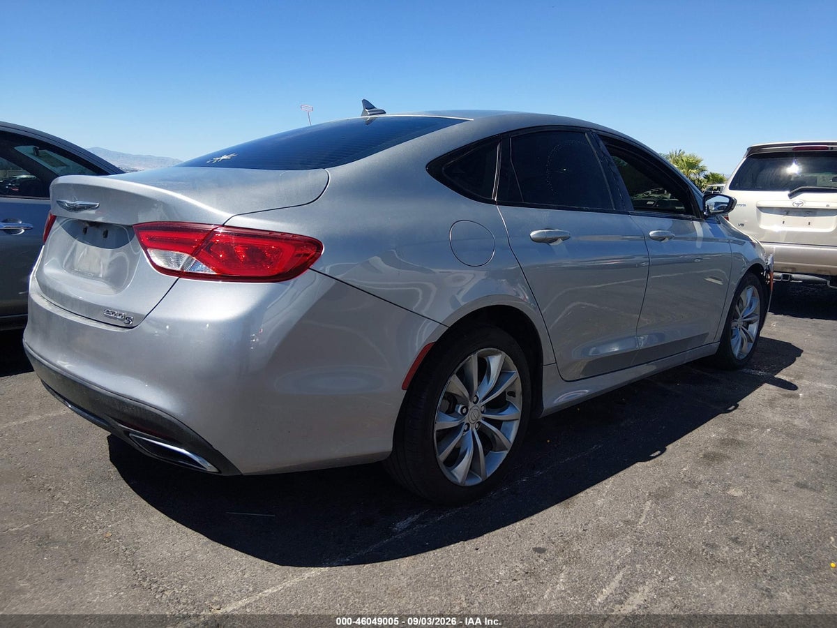 2016 CHRYSLER 200 S — снимка 4