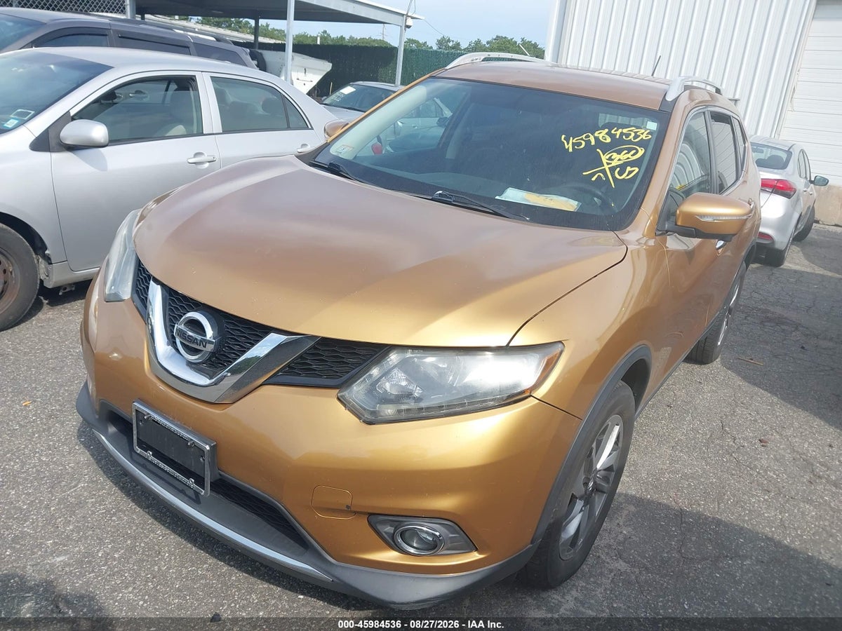 2014 NISSAN ROGUE SL — снимка 2