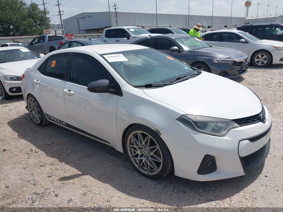 2015 TOYOTA COROLLA S PLUS