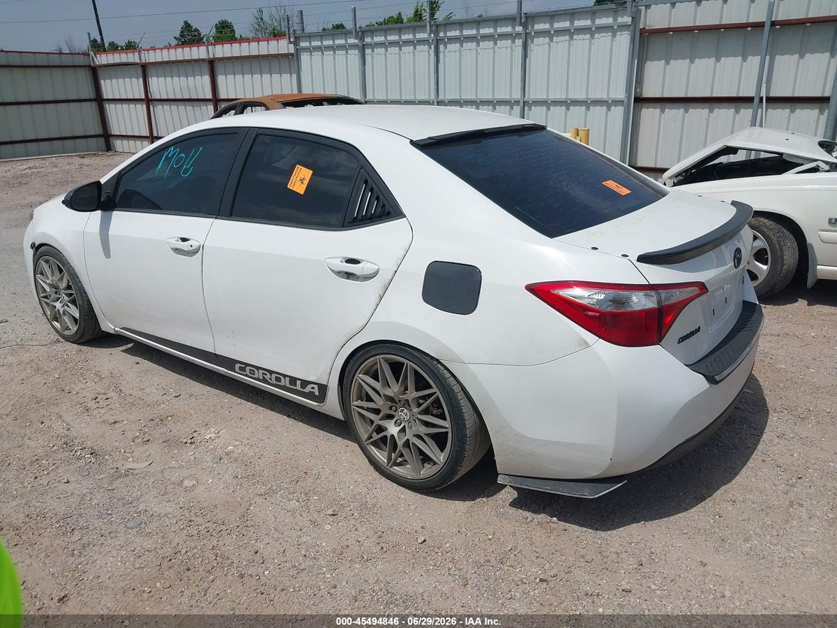 2015 TOYOTA COROLLA S PLUS — снимка 3