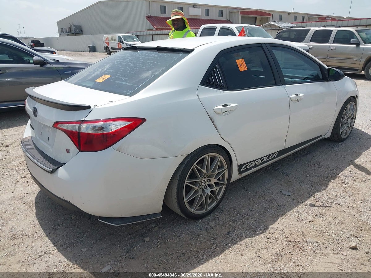2015 TOYOTA COROLLA S PLUS — снимка 4