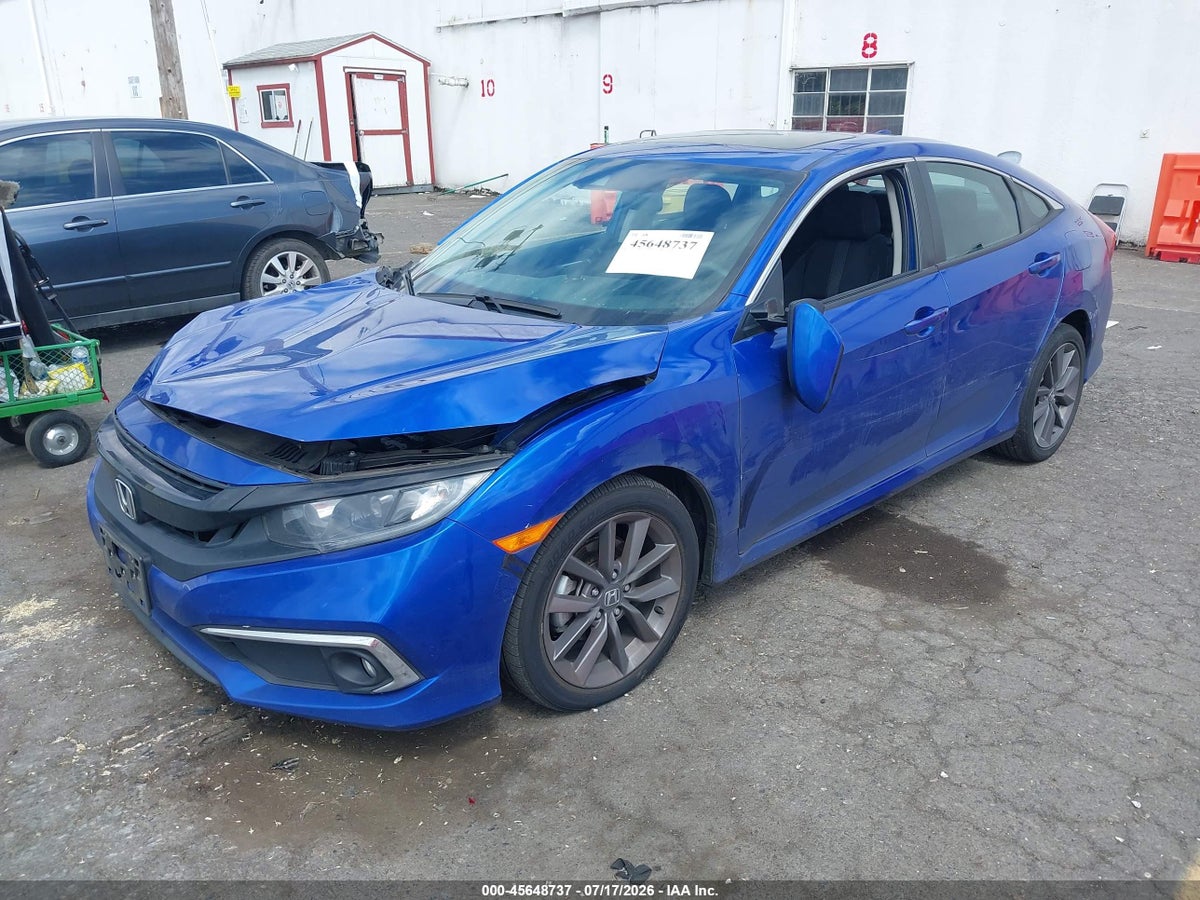 2020 HONDA CIVIC EX — снимка 2