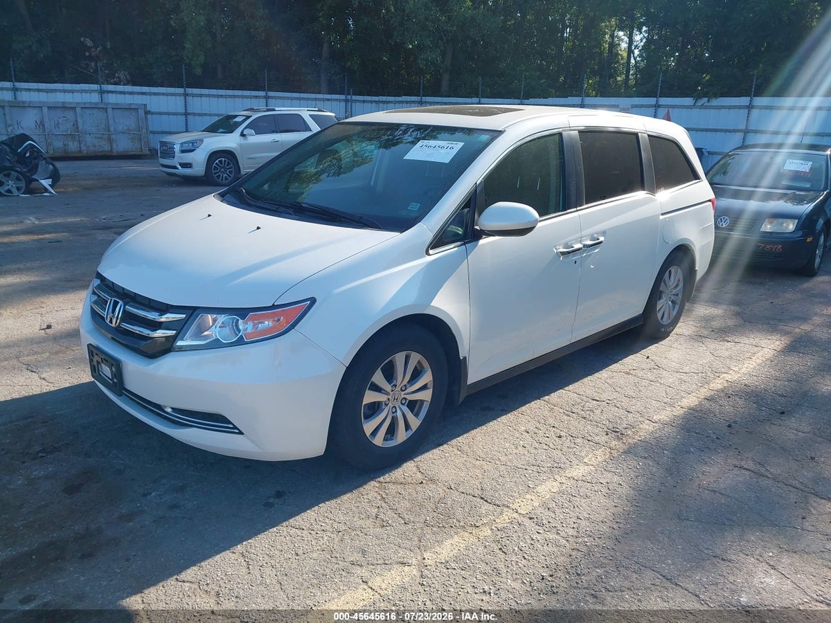 2016 HONDA ODYSSEY EX-L — снимка 2