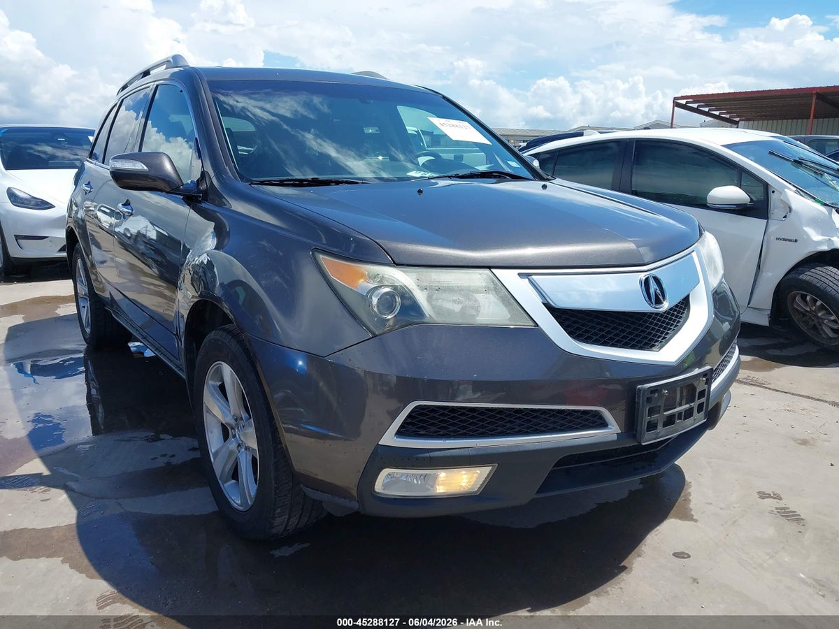 2012 ACURA MDX TECHNOLOGY PACKAGE