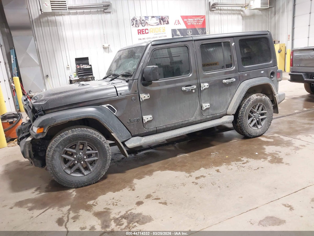 2025 JEEP WRANGLER 4-DOOR SPORT RHD 4X4 — снимка 2