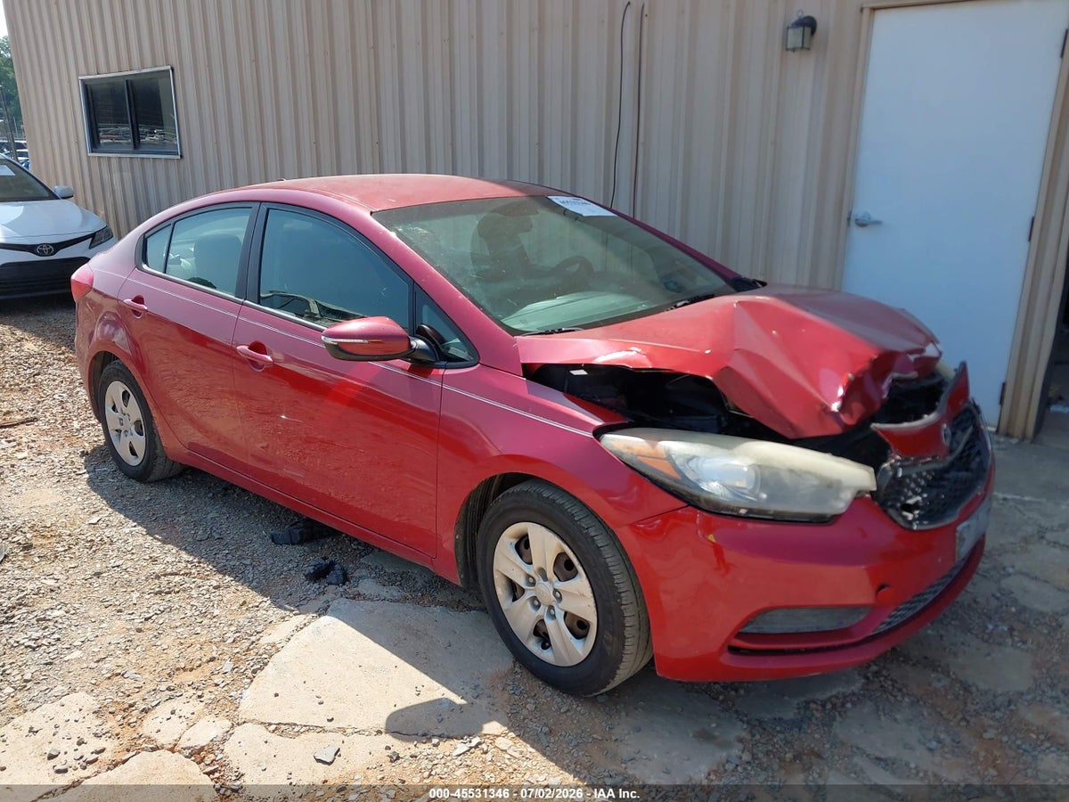 2015 KIA FORTE LX