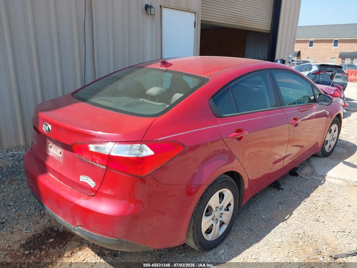2015 KIA FORTE LX — снимка 4