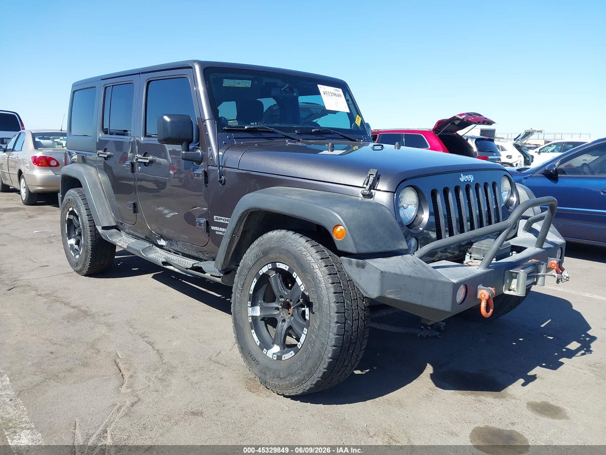 2014 JEEP WRANGLER UNLIMITED SPORT