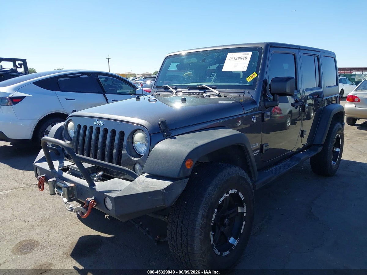 2014 JEEP WRANGLER UNLIMITED SPORT — снимка 2