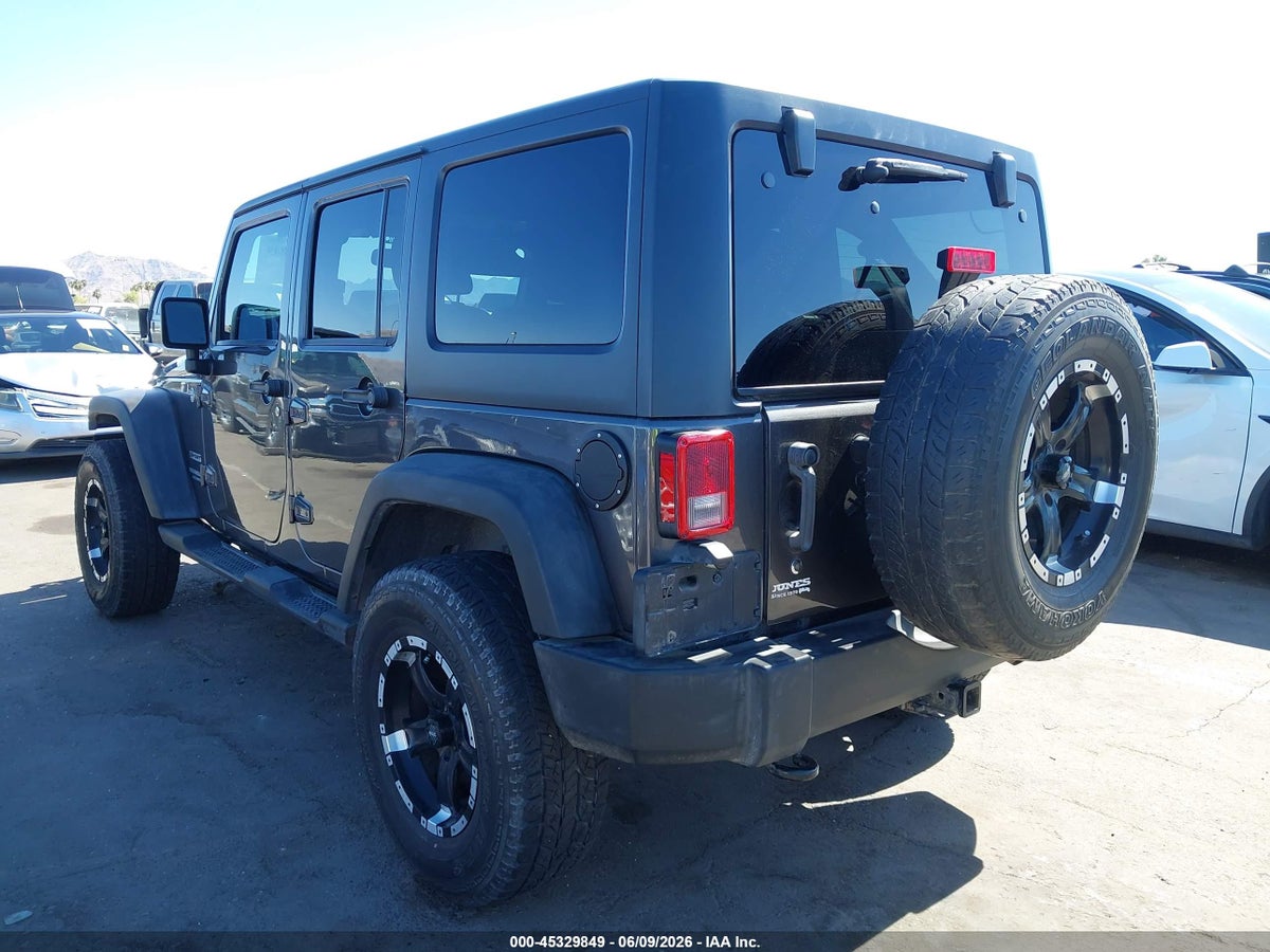 2014 JEEP WRANGLER UNLIMITED SPORT — снимка 3