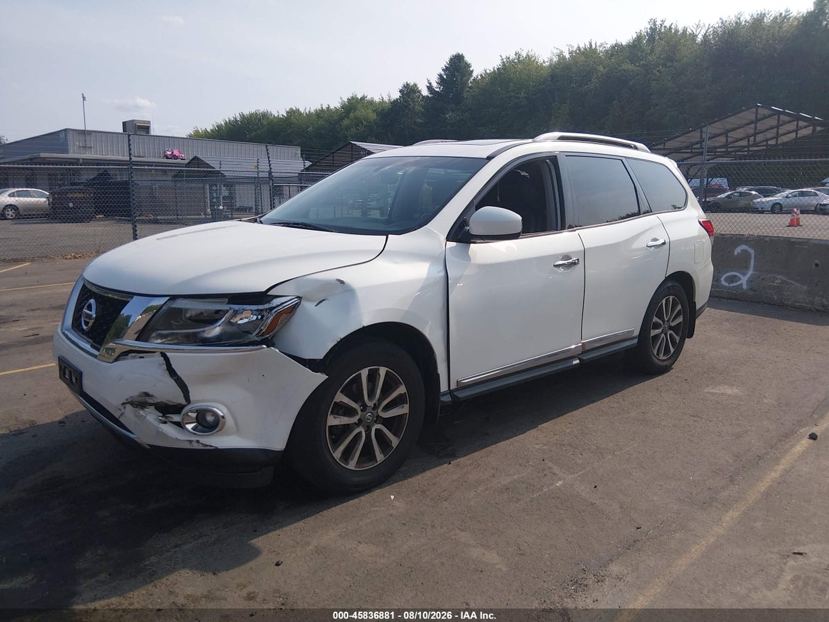 2014 NISSAN PATHFINDER SL — снимка 2