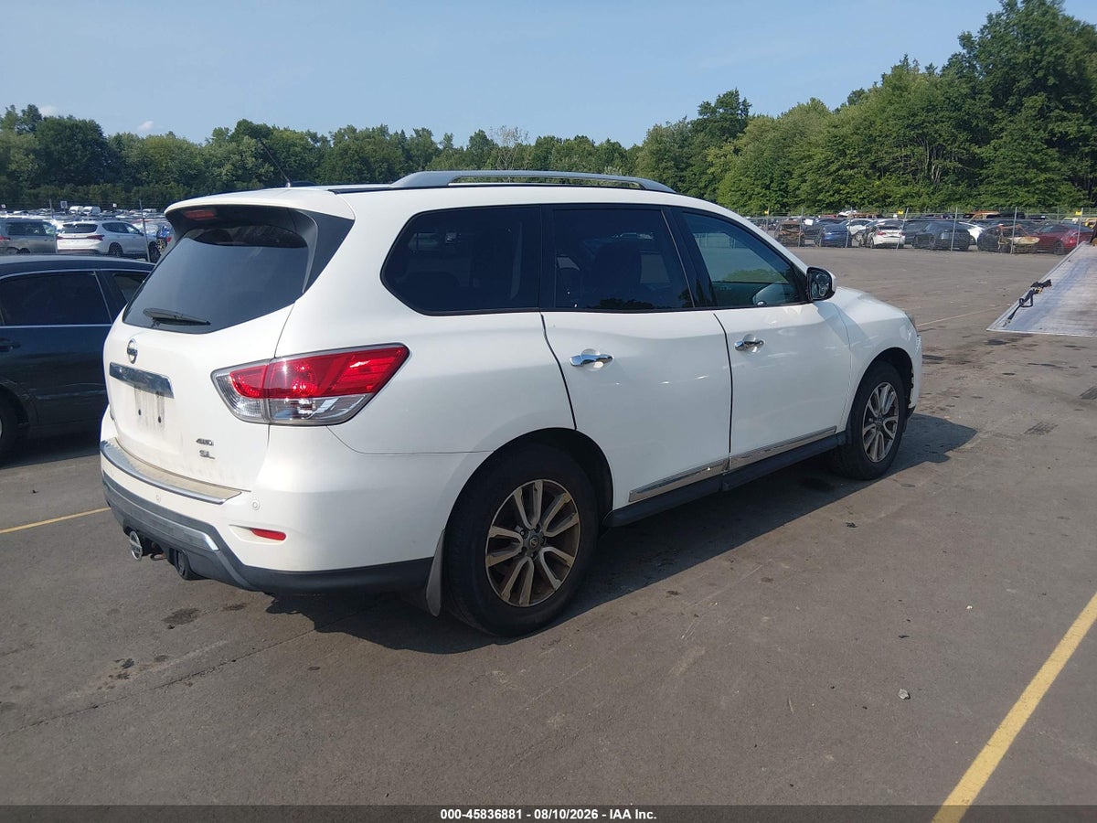 2014 NISSAN PATHFINDER SL — снимка 4
