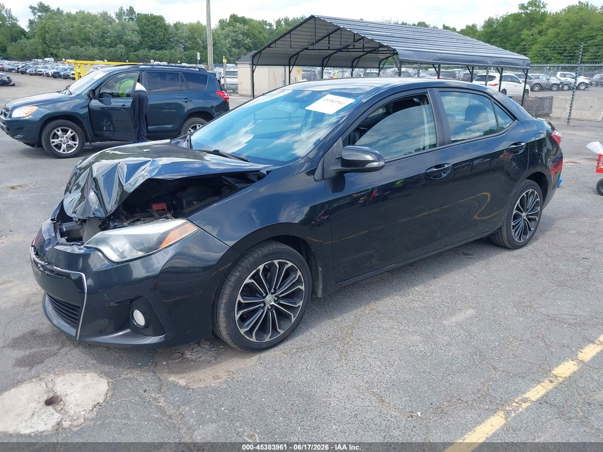 2015 TOYOTA COROLLA S PLUS — снимка 2