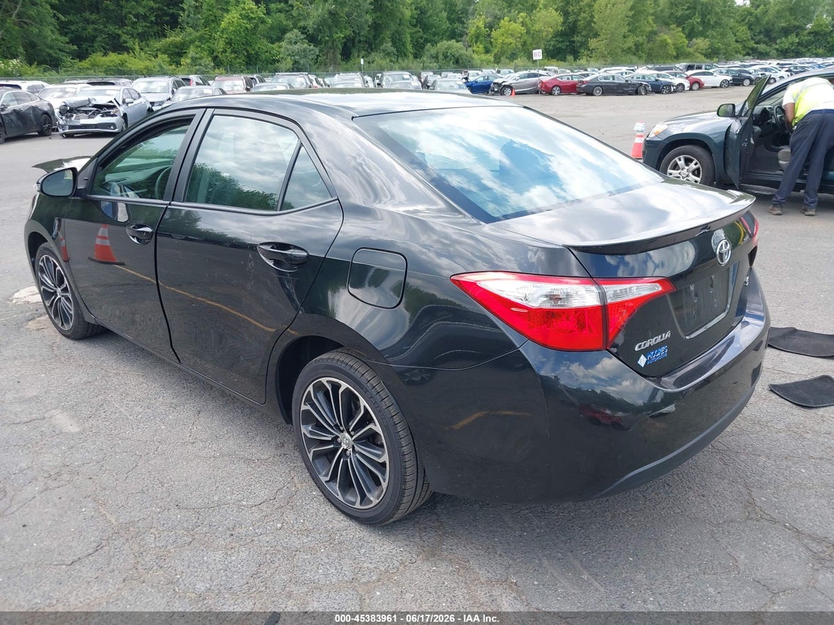 2015 TOYOTA COROLLA S PLUS — снимка 3