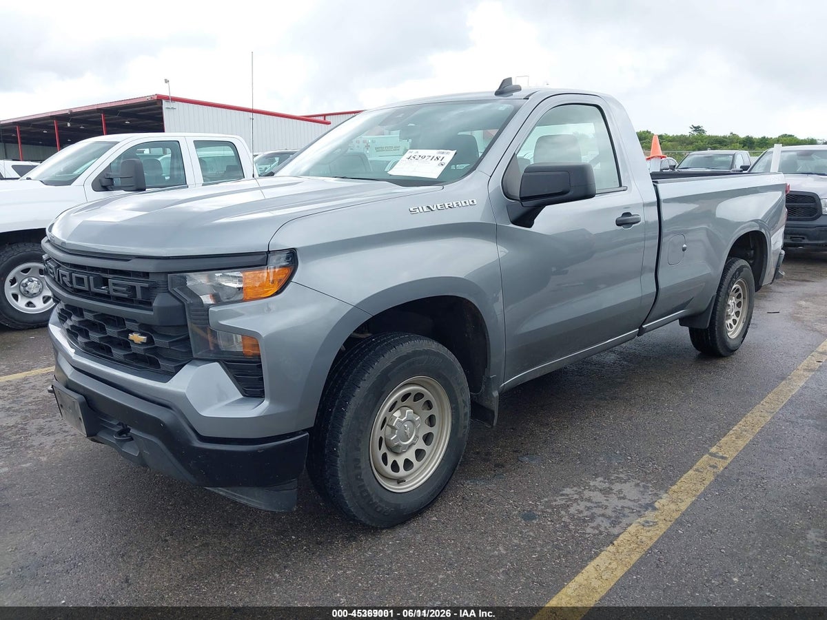 2023 CHEVROLET SILVERADO 1500 4WD LONG BED WT — снимка 2