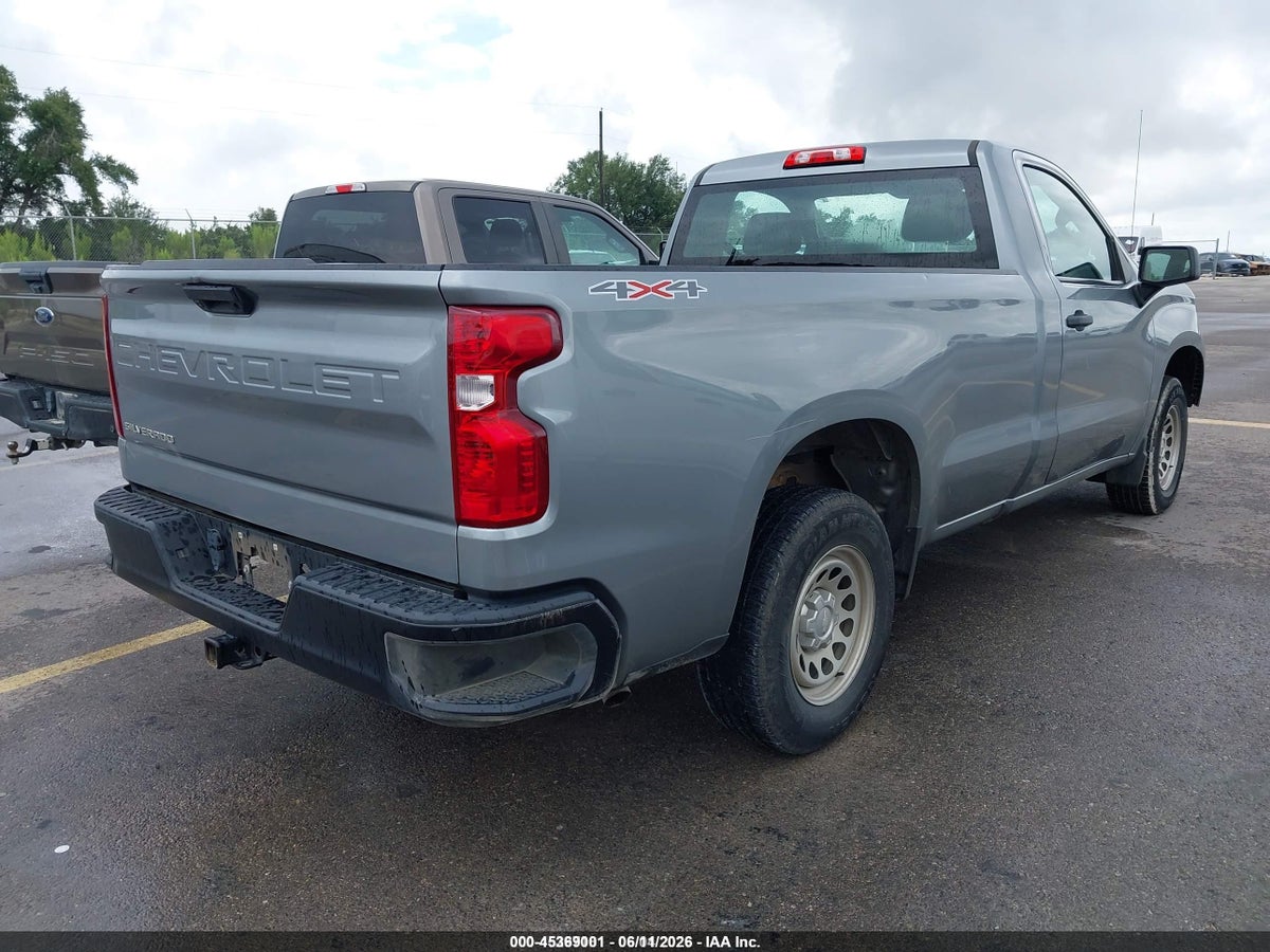2023 CHEVROLET SILVERADO 1500 4WD LONG BED WT — снимка 4
