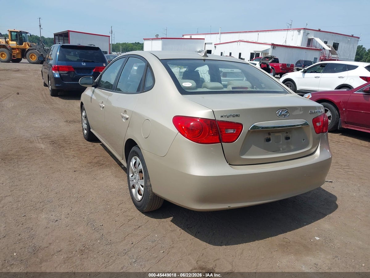 2010 HYUNDAI ELANTRA GLS — снимка 3