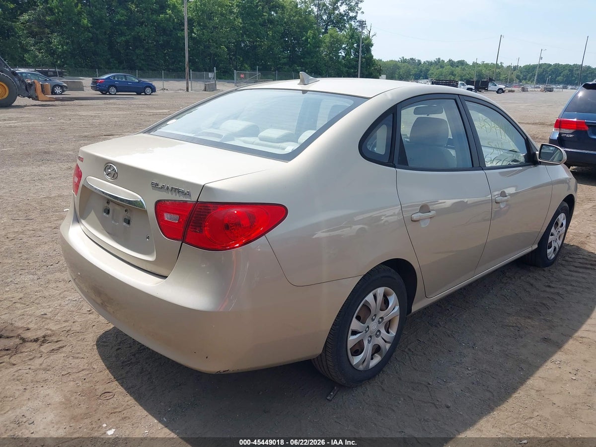 2010 HYUNDAI ELANTRA GLS — снимка 4