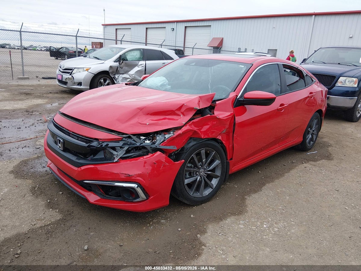 2020 HONDA CIVIC EX — снимка 2