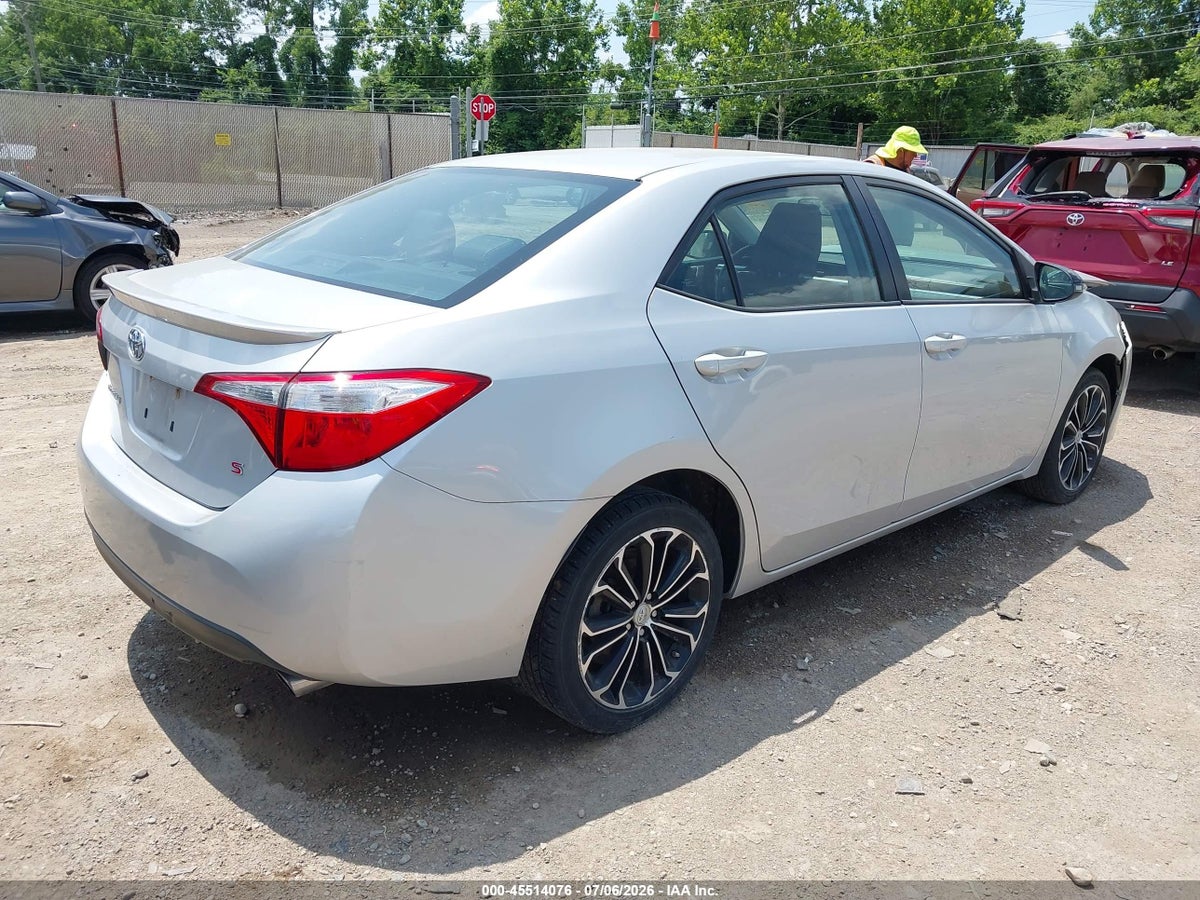 2016 TOYOTA COROLLA S PLUS — снимка 4