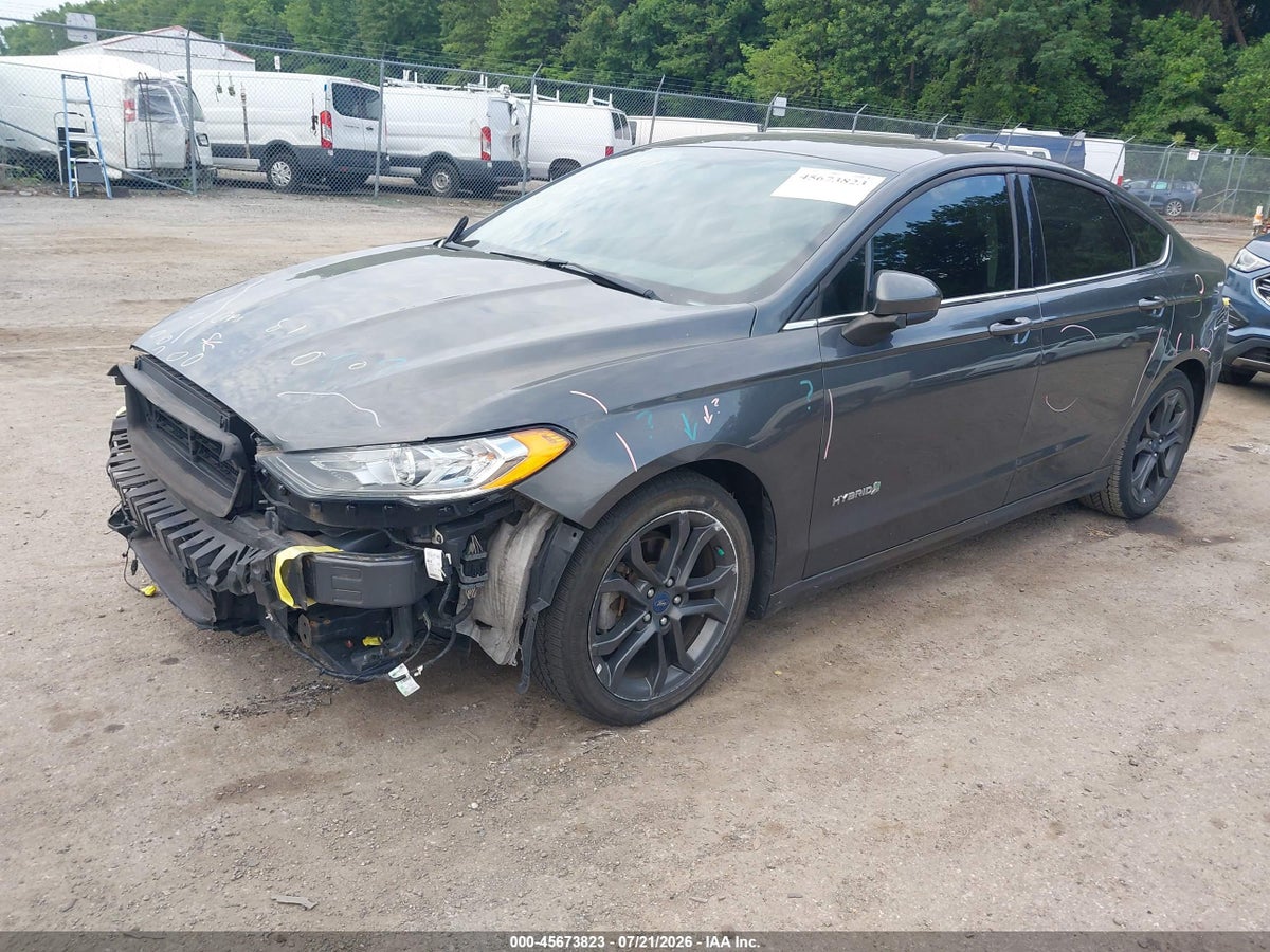 2018 FORD FUSION HYBRID SE — снимка 2