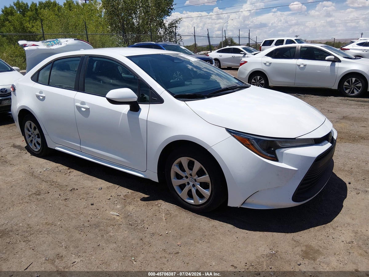 2025 TOYOTA COROLLA LE
