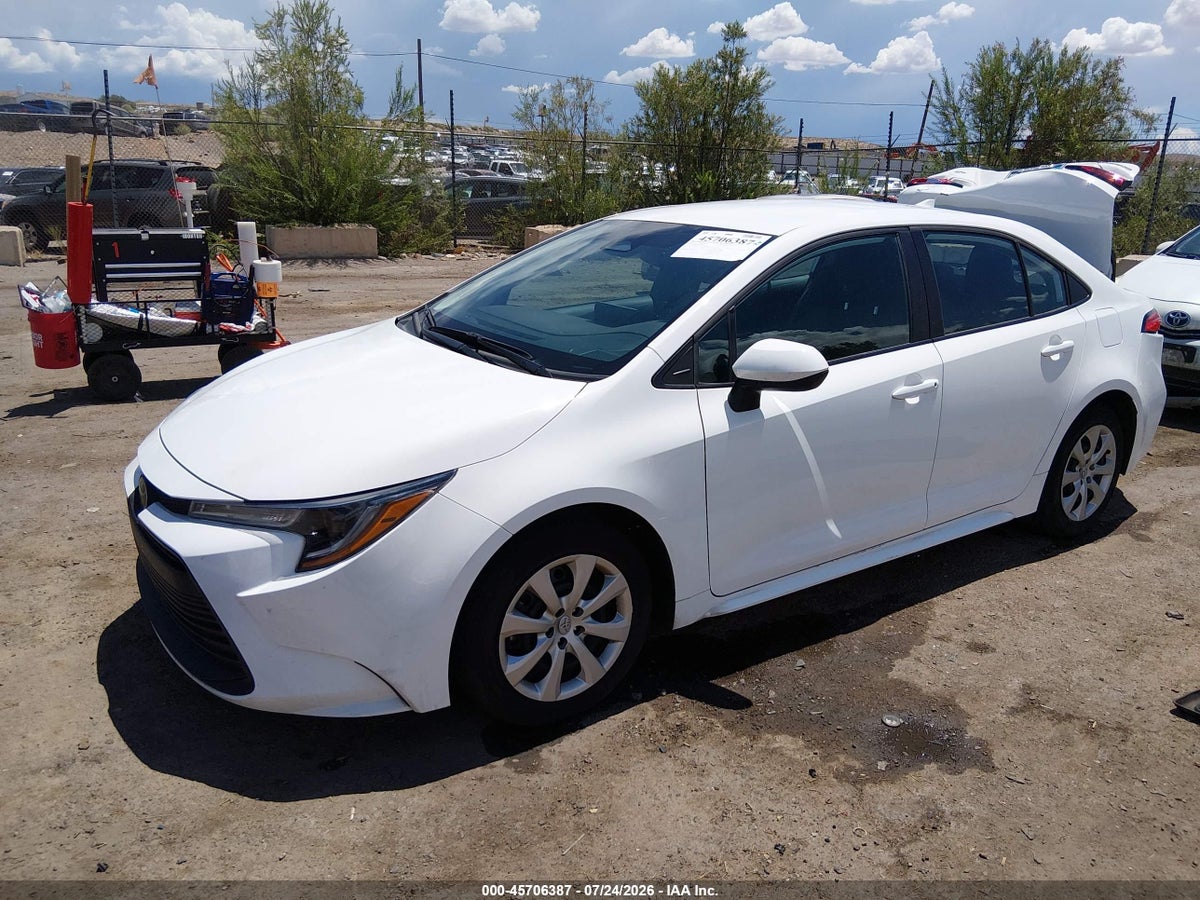 2025 TOYOTA COROLLA LE — снимка 2