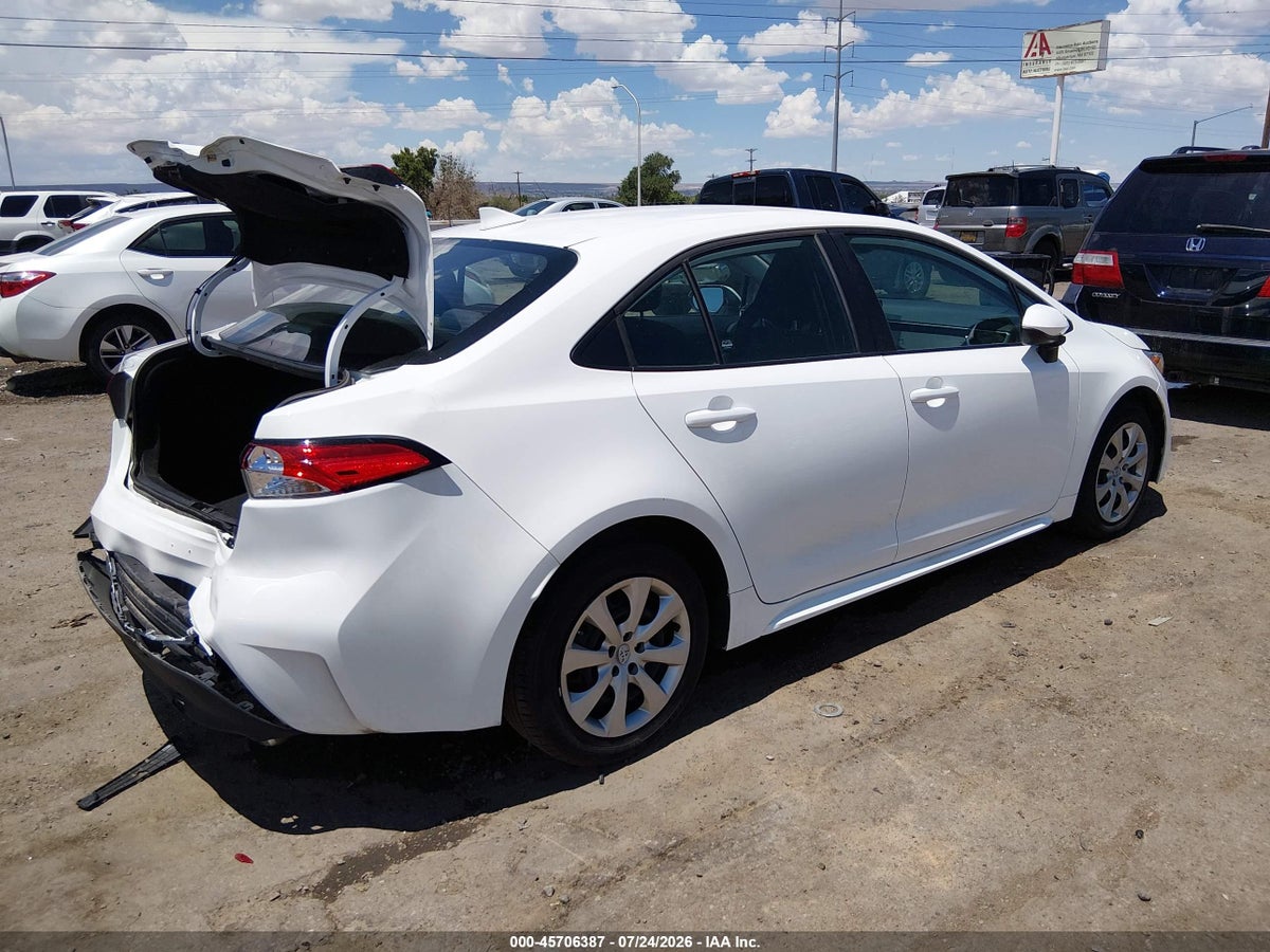 2025 TOYOTA COROLLA LE — снимка 4
