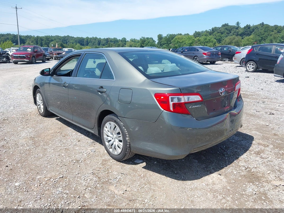 2013 TOYOTA CAMRY LE — снимка 3