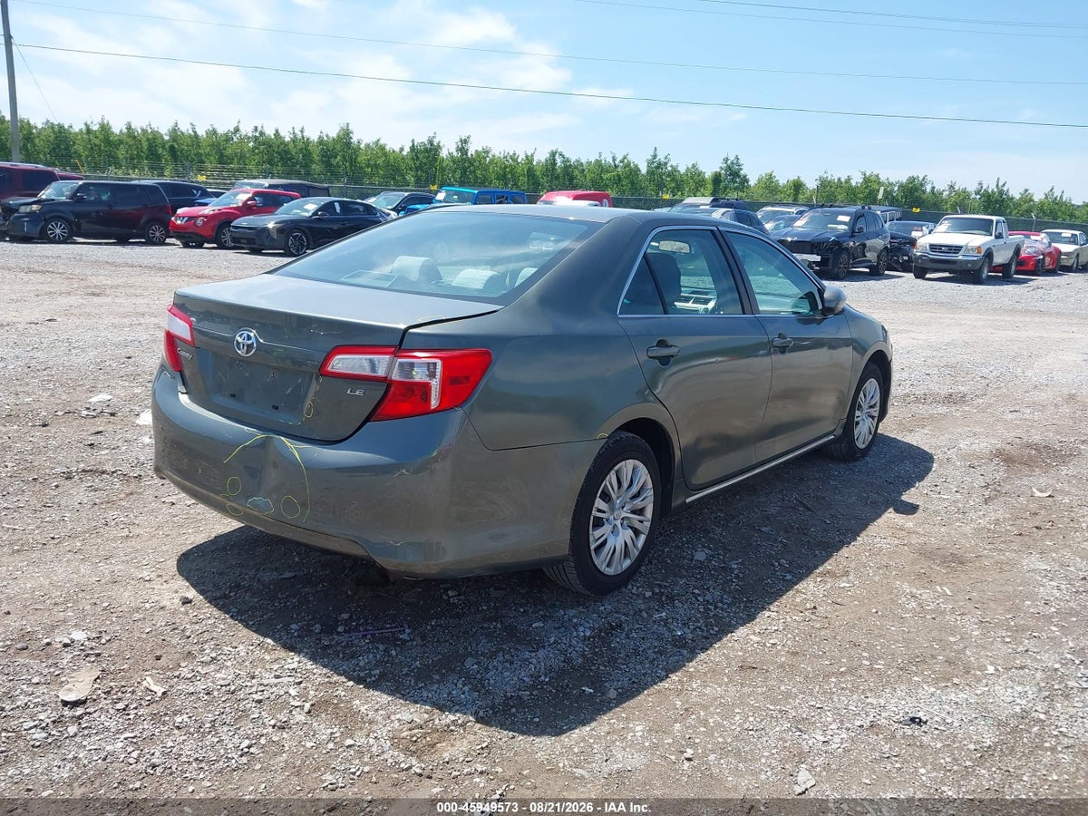 2013 TOYOTA CAMRY LE — снимка 4