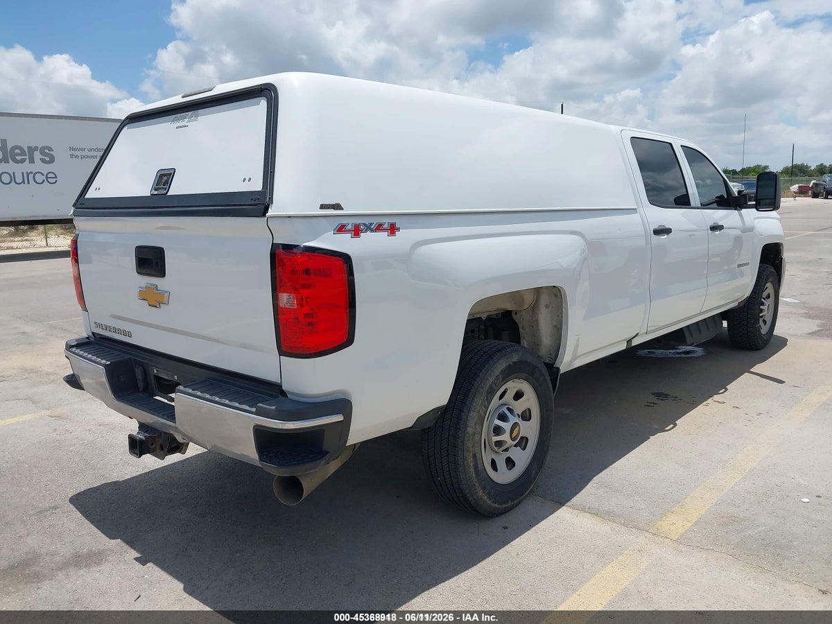 2017 CHEVROLET SILVERADO 3500HD WT — снимка 4