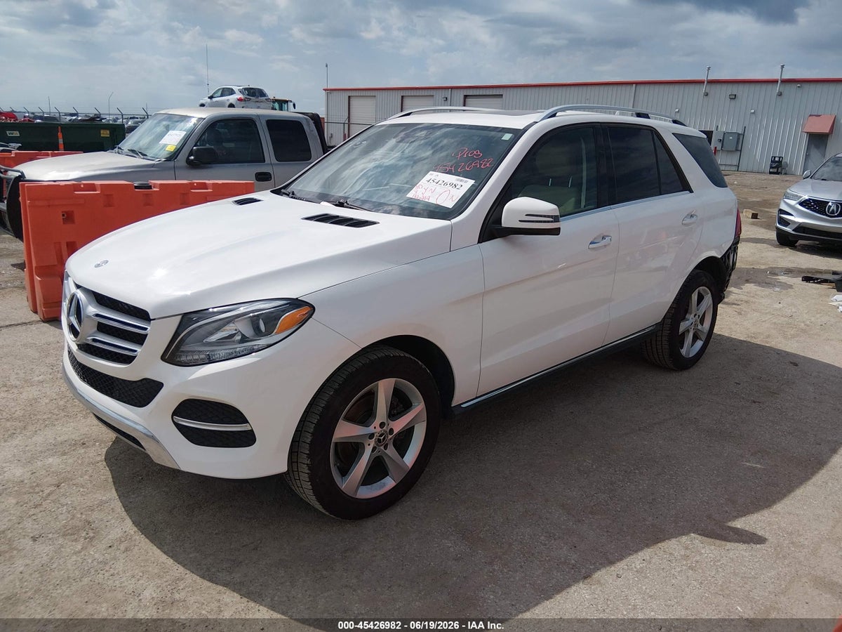 2017 MERCEDES-BENZ GLE 350 4MATIC — снимка 2