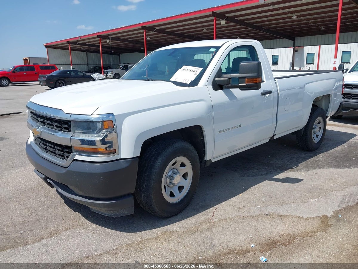 2017 CHEVROLET SILVERADO 1500 WT — снимка 2