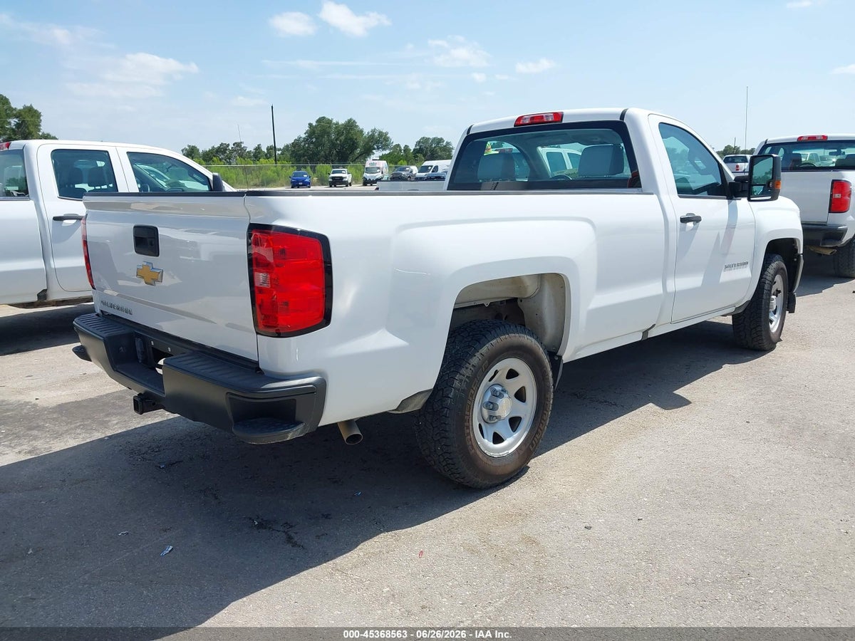 2017 CHEVROLET SILVERADO 1500 WT — снимка 4