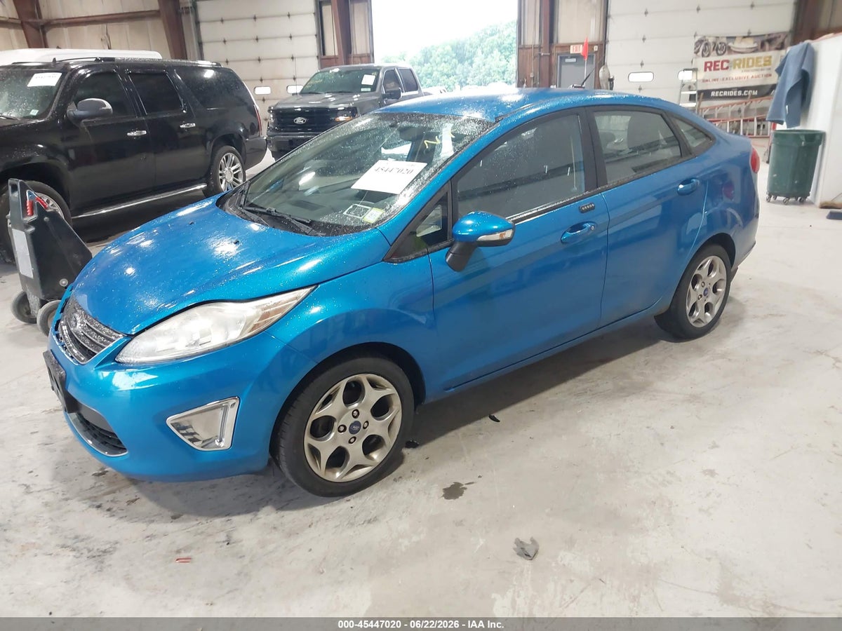 2012 FORD FIESTA SEL — снимка 2