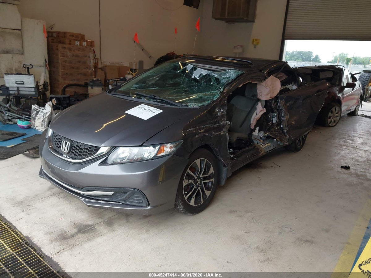 2014 HONDA CIVIC EX — снимка 2