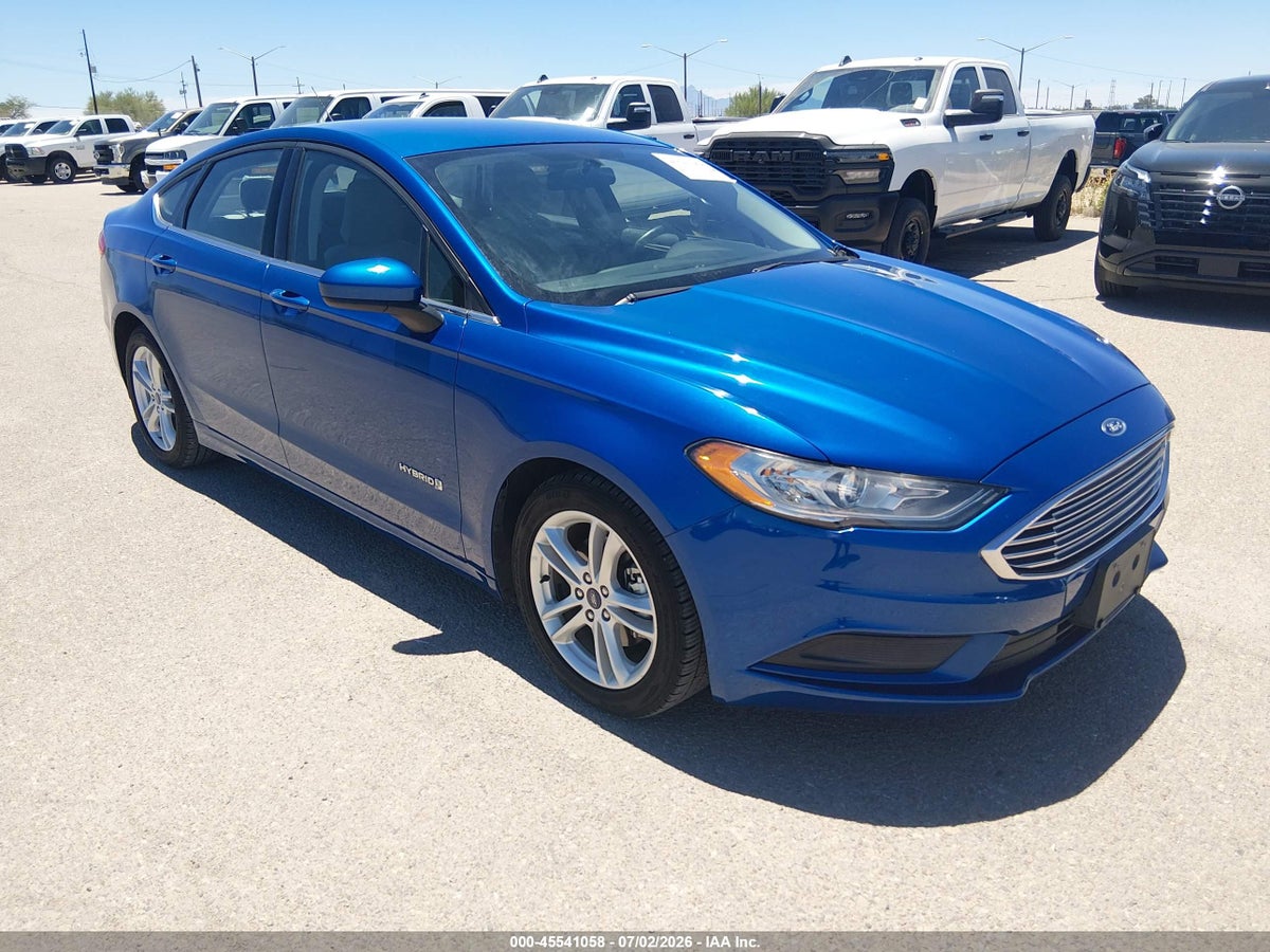 2018 FORD FUSION HYBRID S