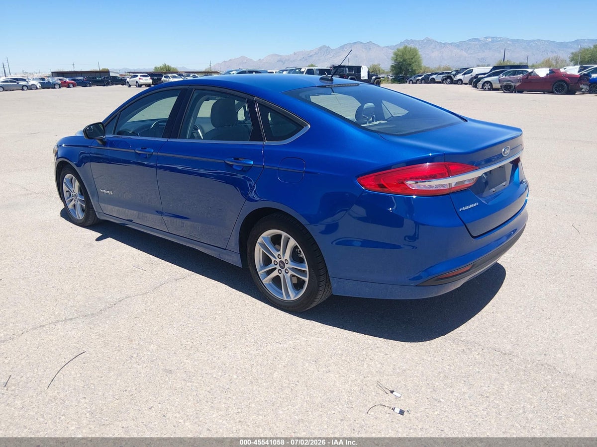 2018 FORD FUSION HYBRID S — снимка 3